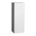 Meuble haut à porte unique avec étagère réglable Blanc cassé Transparent Noir Marron Blanc Gris