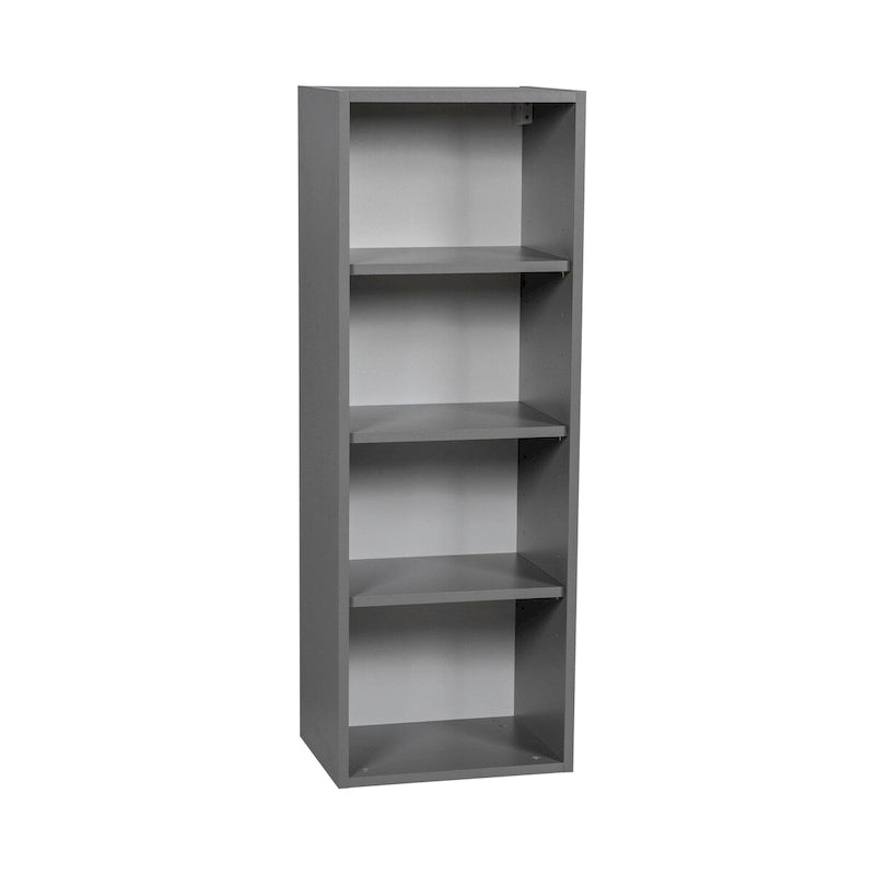 Meuble haut à porte unique avec étagère réglable Blanc cassé Transparent Noir Marron Blanc Gris