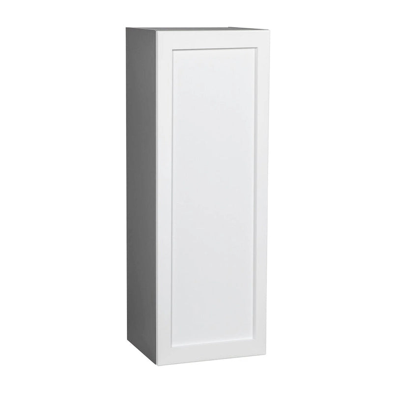 Meuble haut à porte unique avec étagère réglable Blanc cassé Transparent Noir Marron Blanc Gris