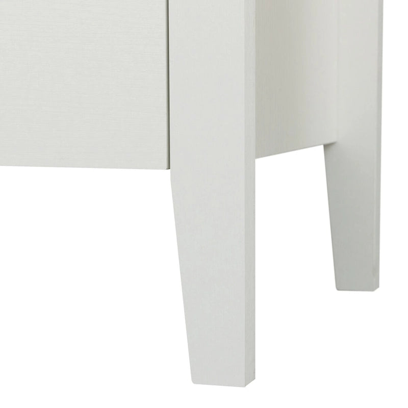 Meuble Bar Style Industriel avec Double Portes Tiroir Porte-Bouteilles Porte-Verres Blanc Marron